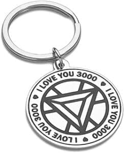 I Love You 3000 Marvel Avenger Keychain: Perfect Gift for Superhero Fans!