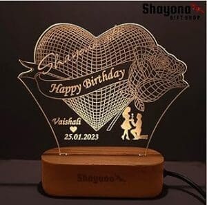 Personalized 3D Heart Night Lamp: Perfect Gift for Every Occasion!