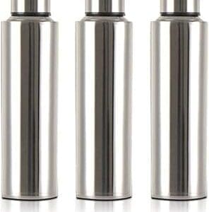 Quench Your Thirst Anywhere with KC Stainless Steel Water Bottles – Set of 3!