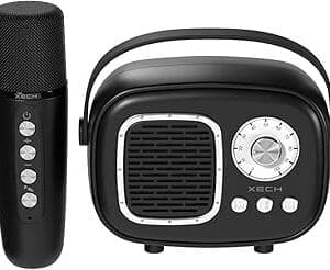Sing in Style with the XECH RetroJam Karaoke Mic!