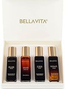 Luxury Men’s Perfume Set: KLUB, OUD, CEO, G.O.A.T | Woody & Citrusy EDP Fragrance