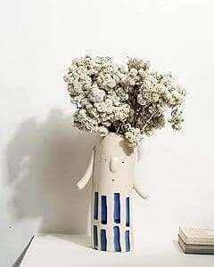 Handcrafted Ceramic Vase: The Perfect Modern Home Decor Gift! Handcrafted Ceramic Vase: The Perfect Modern Home Decor Gift!