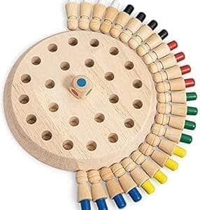 Wooden Memory Match Chess Game: Perfect Gift for Kids! Wooden Memory Match Chess Game: Perfect Gift for Kids!