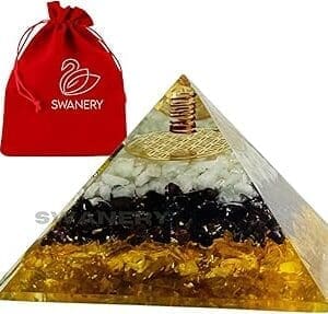 Empower Her with Healing Crystals Orgone Pyramid – Perfect Gift for Chakra Balance and Positive Energy