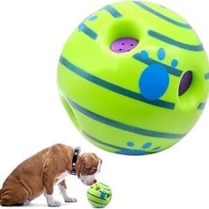 Keep Your Pup Entertained with the Interactive Laughing Ball Toy – Perfect Gift for Medium to Large Dogs!