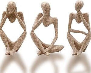 Contemporary Thinker Showpiece Set: Ideal Housewarming Gift! Contemporary Thinker Showpiece Set: Ideal Housewarming Gift!
