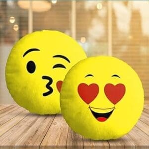 Smile Bright with BMRGIFTS Plush Emoji Pillows – Perfect Gift for Loved Ones!