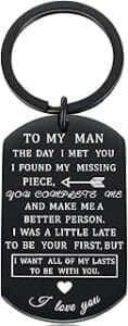 Personalized Steel Keychain: The Perfect Gift for the Man Who Has Everything