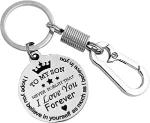 Personalized Laser Engraved Gift for Teenager: A Unique and Inspirational Surprise from Mom and Dad!