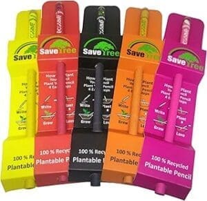 Grow Memories with ecosave Plantable Seed Pencils – Perfect Kids Birthday Return Gift!