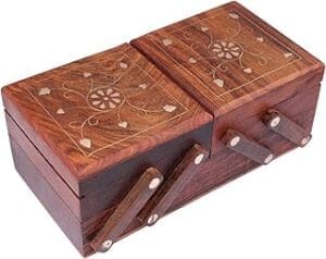 Handmade Wood Jewellery Box: The Perfect Gift for Her!