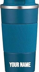 Personalized Insulated Coffee Mug: Ideal Gift for the Man with Everything!