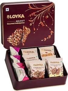 Luxurious LOYKA Majestic Maroon Tin Box: The Ultimate Gift Idea!