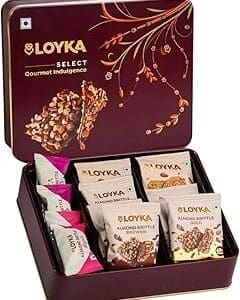 Luxurious LOYKA Majestic Maroon Tin Box: The Ultimate Gift Idea!
