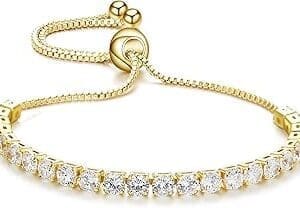 Illuminate Your Style with ASHMITA Fashion Adjustable Chain Bracelet – The Ultimate Rose Gold Gift!