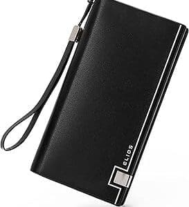 Luxurious and Functional: Elios Black Women’s Card Holder – Ideal Gift!