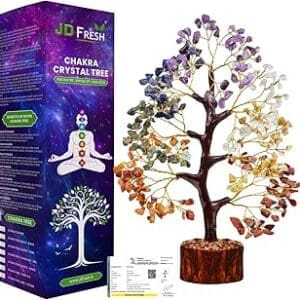 Infuse Your Home with Good Luck: JD FRESH Crystal Tree Showpiece!