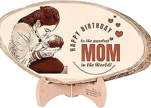 Cherish Memories with a Personalized Wood Photo Frame – Ideal Mom Birthday Gift!