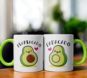 Celebrate Parenthood with Lillypupp Mamacado & Papacodo Couple Mug Sets!