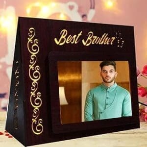 Illuminate Your Brother’s Memories with a Personalized LED Photo Lamp!