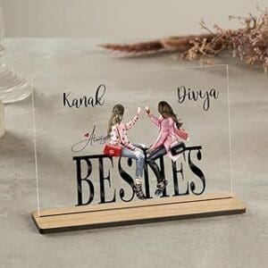 Custom Acrylic Plaque: Ideal Gift for Your Best Friend! (Design 11)
