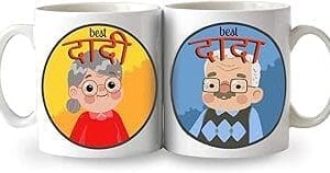 Celebrate Your Grandparents with Dada Dadi Ceramic Mugs – Ideal Gift for Every Occasion!