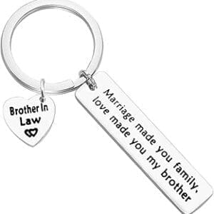 Bond of Love Keychain: Ideal Gift for Brother-in-Law’s Milestones