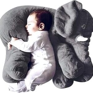 Snuggle Up with this Adorable Big Elephant Soft Toy – Ideal Birthday Gift for Kids!