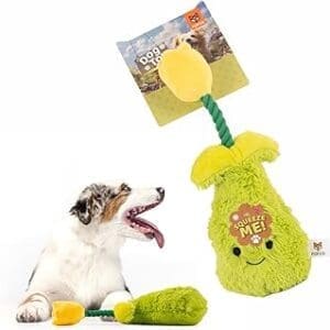Spruce Up Your Pup’s Playtime with FOFOS Garden Tulip Dog Toy – Ideal for Small and Medium Breeds!
