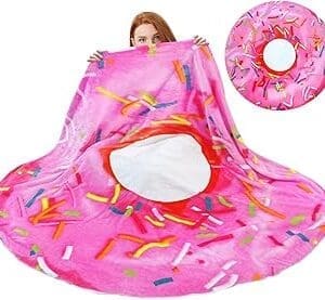 Sweeten Up Your Gift Giving with a Donut Blanket – Perfect for Kids and Adults!
